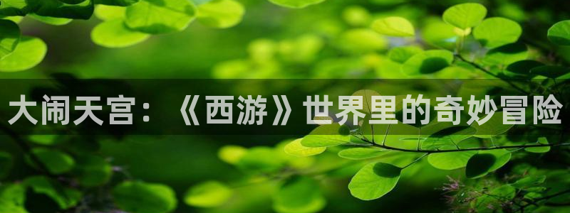 杏悦4平台：大闹天宫：《西游》世界里的奇妙冒险