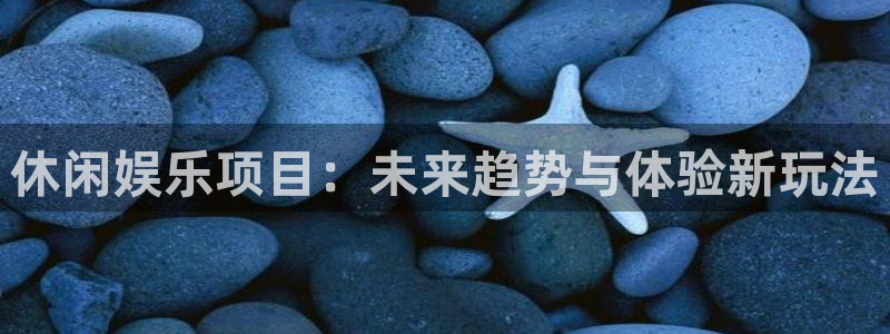 杏悦平台开户：休闲娱乐项目：未来趋势与体验新玩法