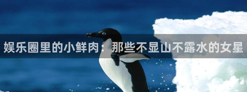 杏悦体育2官网入口：娱乐圈里的小鲜肉：那些不显山不露水的女星